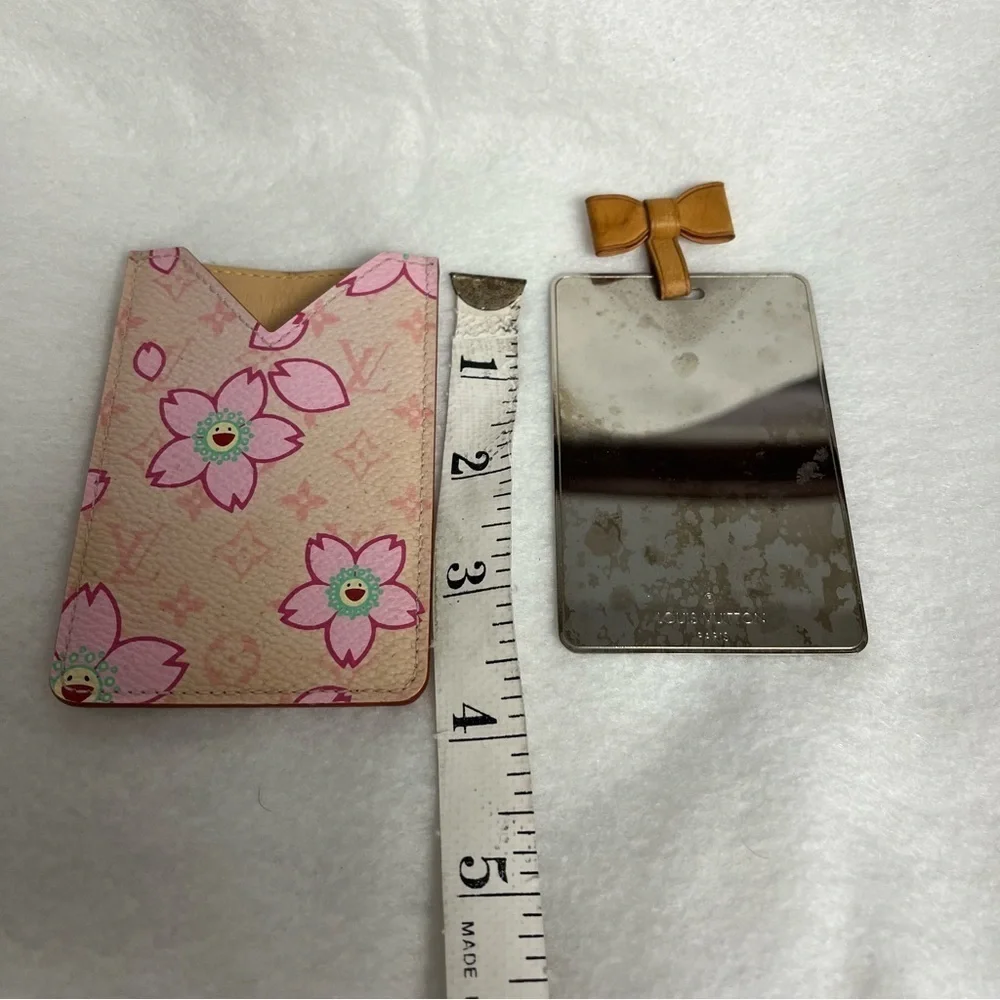 VTG LOUIS VUITTON x Takashi MURAKAMI Cherry Blossom Pink Mirror